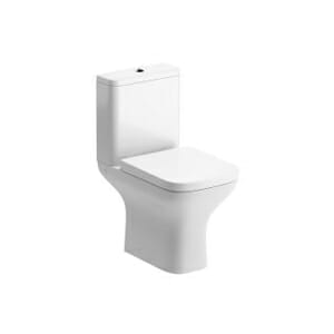 Campden Close Coupled Open Back WC & Wrapover S/C Seat