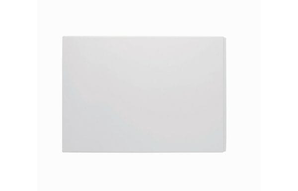 white plain 750mm end panel