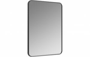 Adlestrop 600x800mm Rectangle Mirror - Matt Black