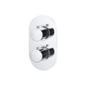 asthall thermostatic twin shower valve two outlet