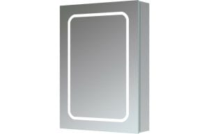 Harewood 500mm 1 Door Front-Lit LED Mirror Cabinet
